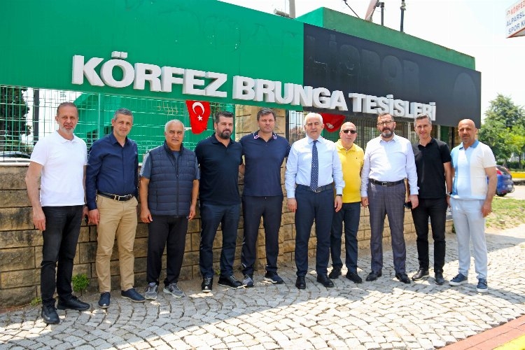 Kocaelispor Brunga Tesisleri'ne Büyükşehir'den inceleme