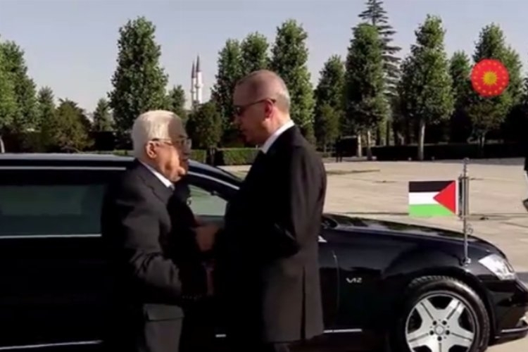 Filistin Devlet Başkanı Mahmud Abbas Türkiye'de