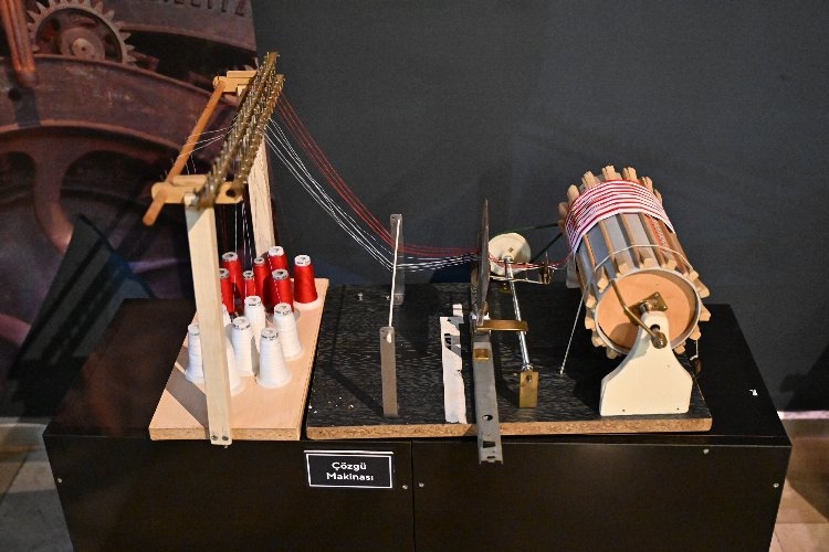 Minyatür dokuma tezgahları Bursa'da