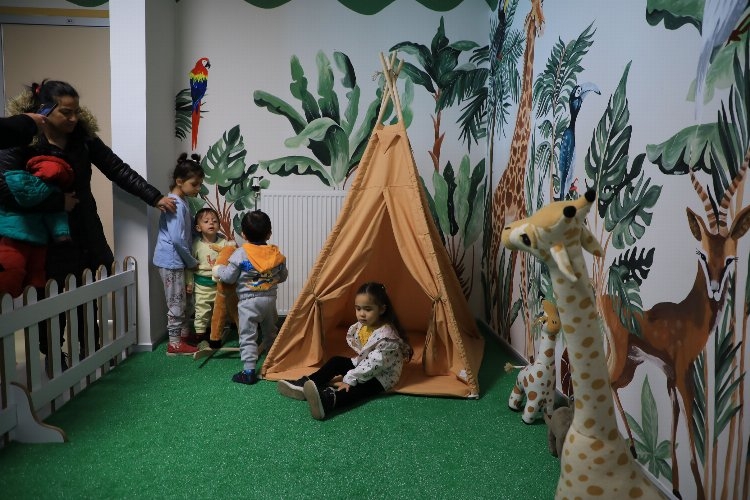 Muğla'da Oyuncak Kütüphanesi miniklerin yeni eğlencesi