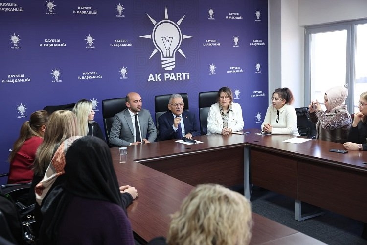 AK Parti Kayseri Melikgazi'ye hayırlı olsun ziyareti
