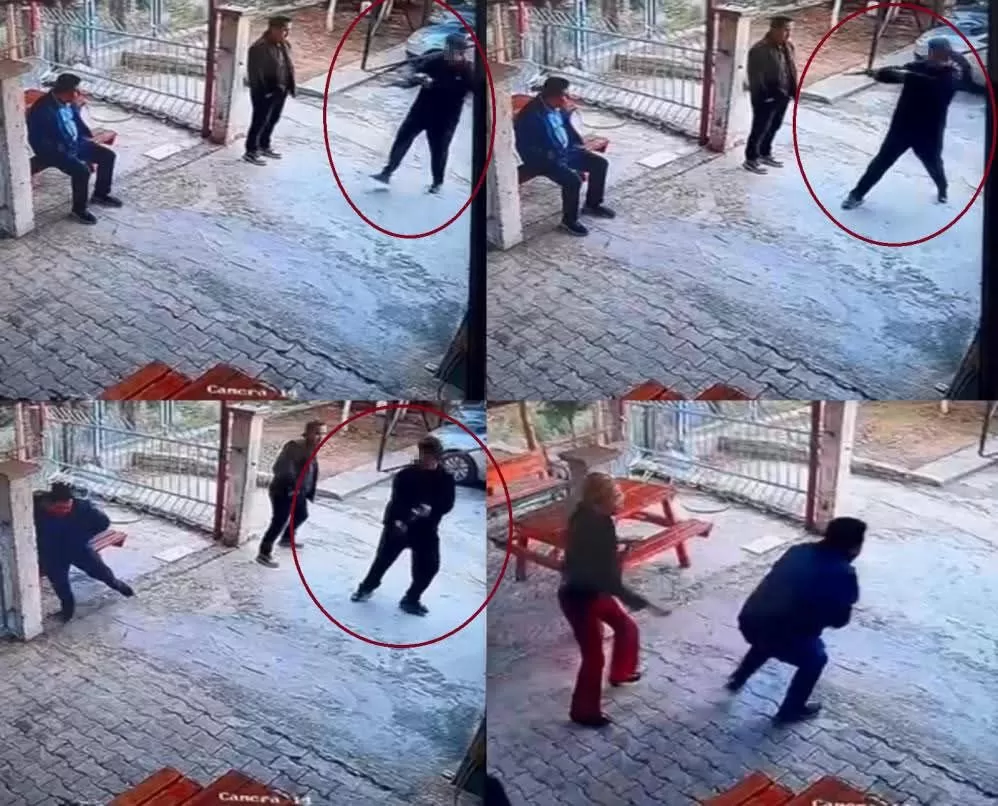 Anamur’da Okul Bahçesinde Dehşet: Müdürün Vurulduğu Anlar Kamerada