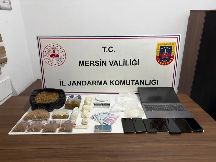 Mersin’de Uyuşturucu Operasyonu! Kilolarca Madde Ele Geçirildi